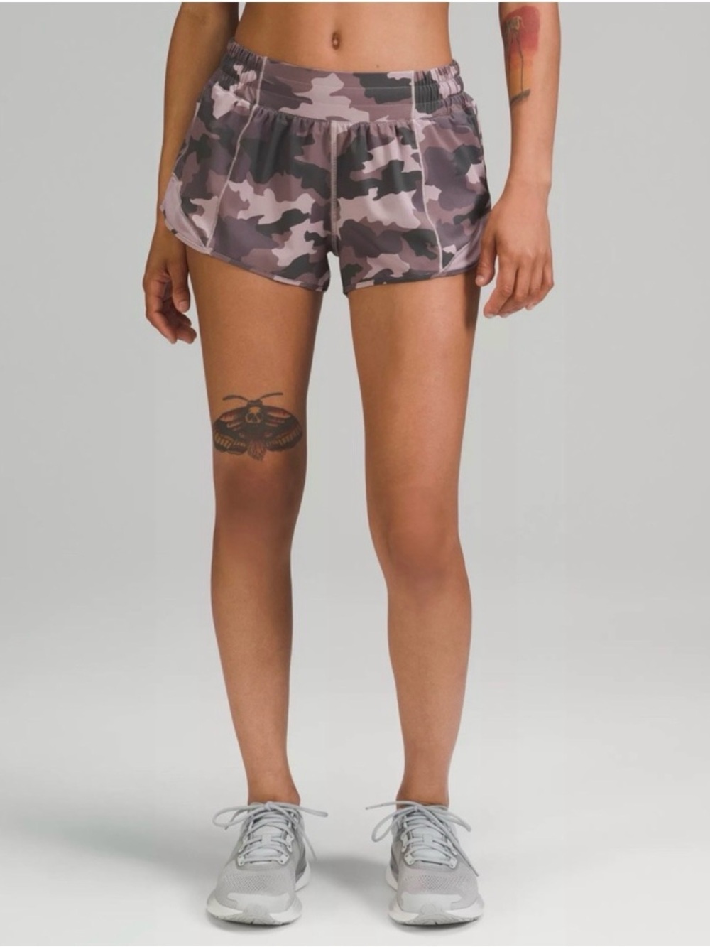 lululemon camo athletic shorts
